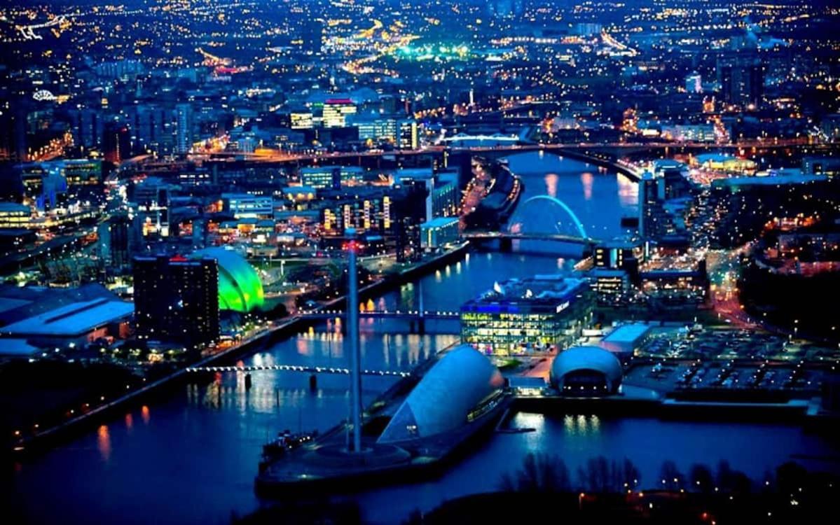 Glasgow City Centre G1 Penthouse With Riverviews - Duplex Экстерьер фото